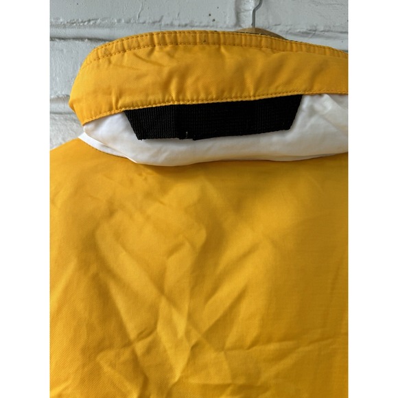 VINTAGE 90's GREEN BAY PACKERS NFL THROWBACK STARTER JACKET W/ ROLL UP HOOD RARE - Picture 7 of 11